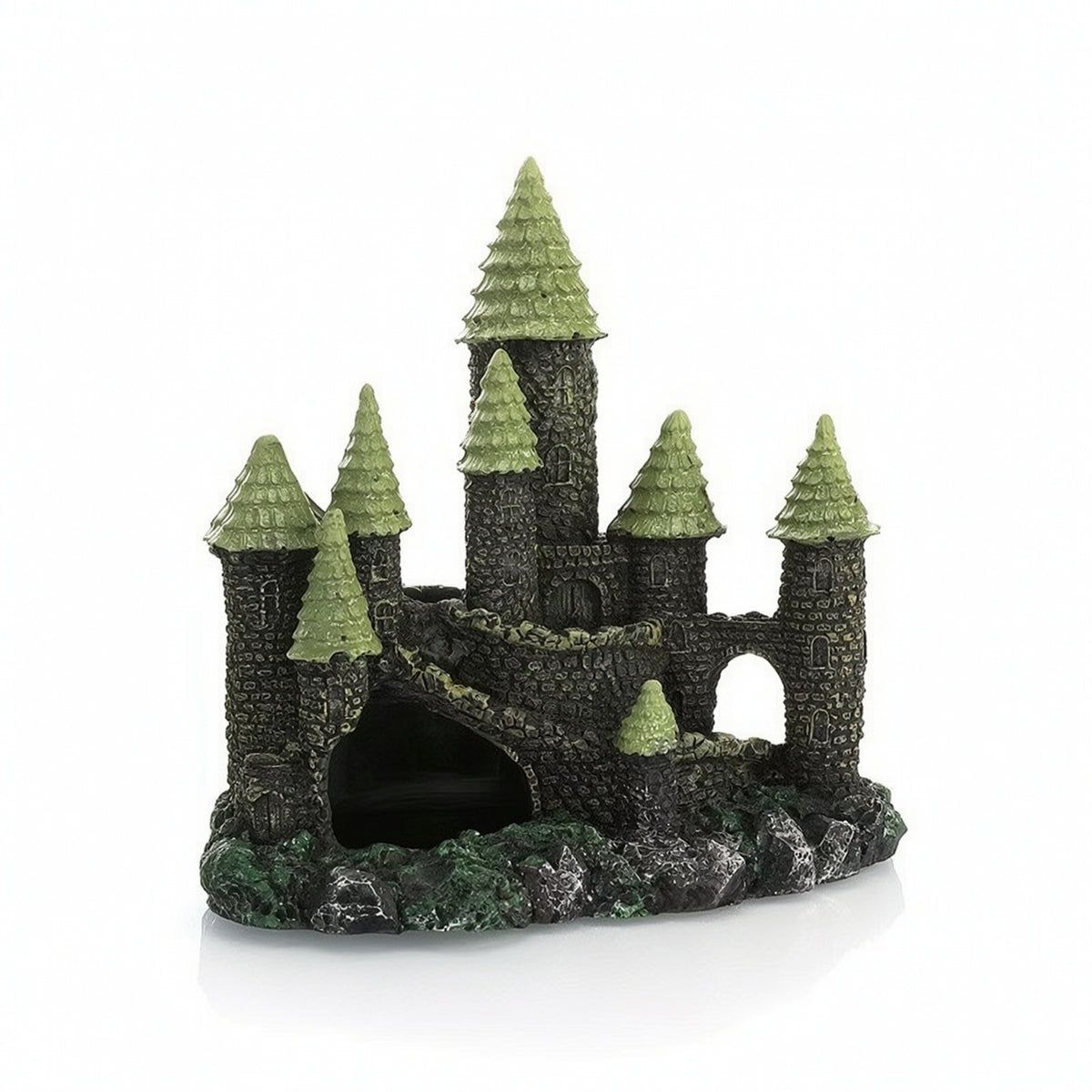 Aquarium Cave with Hideout Hollow Aquarium Decoration with Holes Hand-Painted