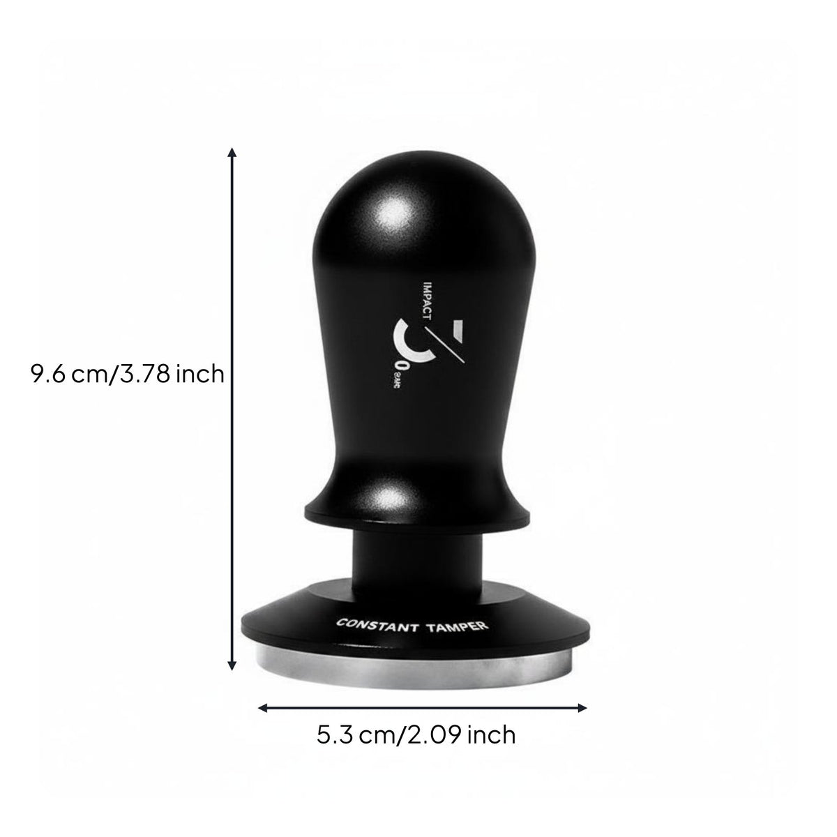 Coil-Assisted Loaded Coffee Tamper Constant Pressure Shock Tamping Tamper