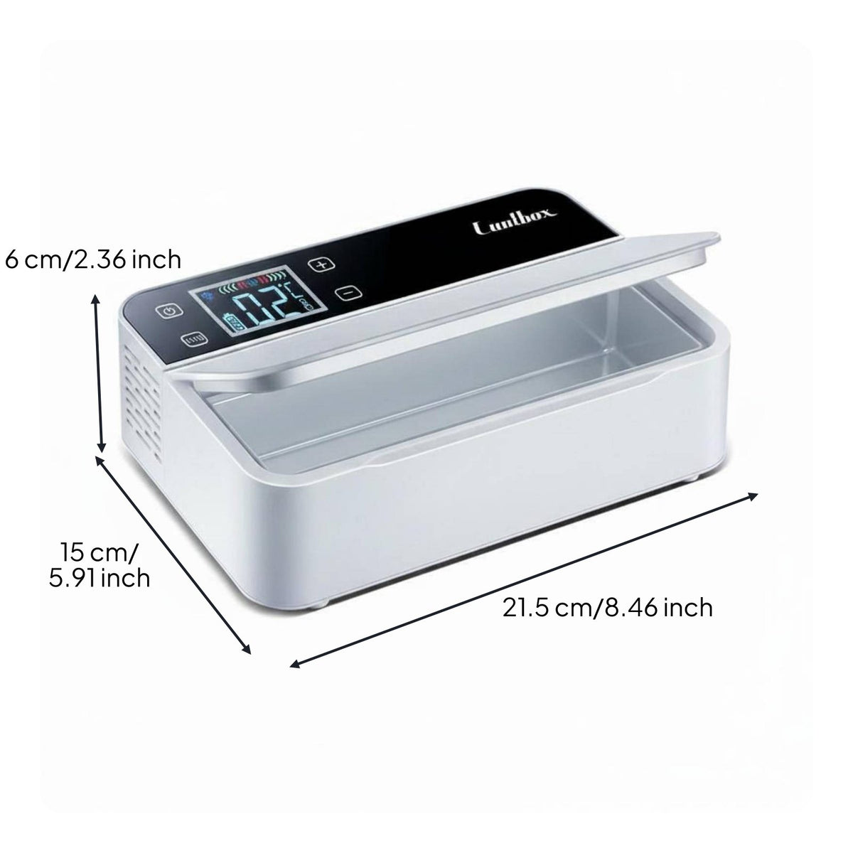 Therapeutic Cooling Container Car Powered Portable Therapeutic Fridge Digital Display Display Travel Chiller for Patients