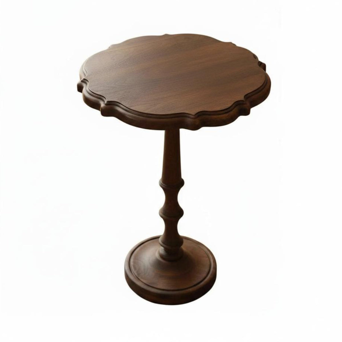 Three-Legged circular table Retro Aesthetic Nightstand Space Saving for Living Room