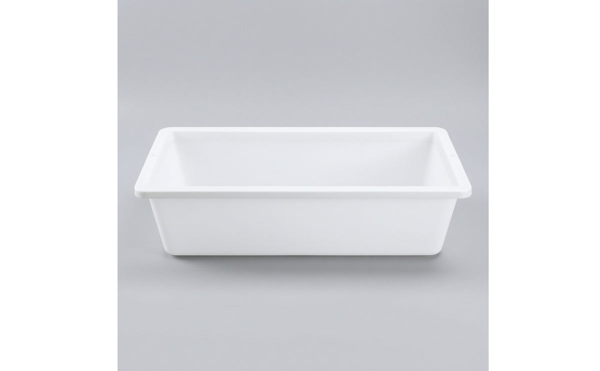 Flat-Bottom Feed Trough Rectangular Water Trough Heavy-Duty Livestock Feeder Sturdy for Pasture