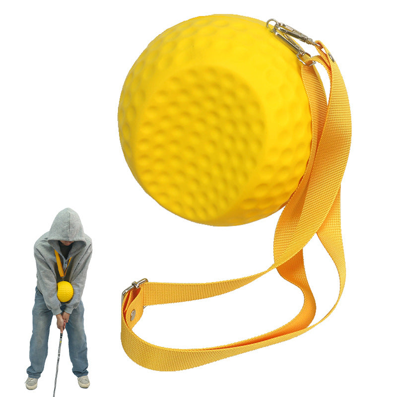 Golf Swing Trainer for Maintaining Perfect Arm Triangle