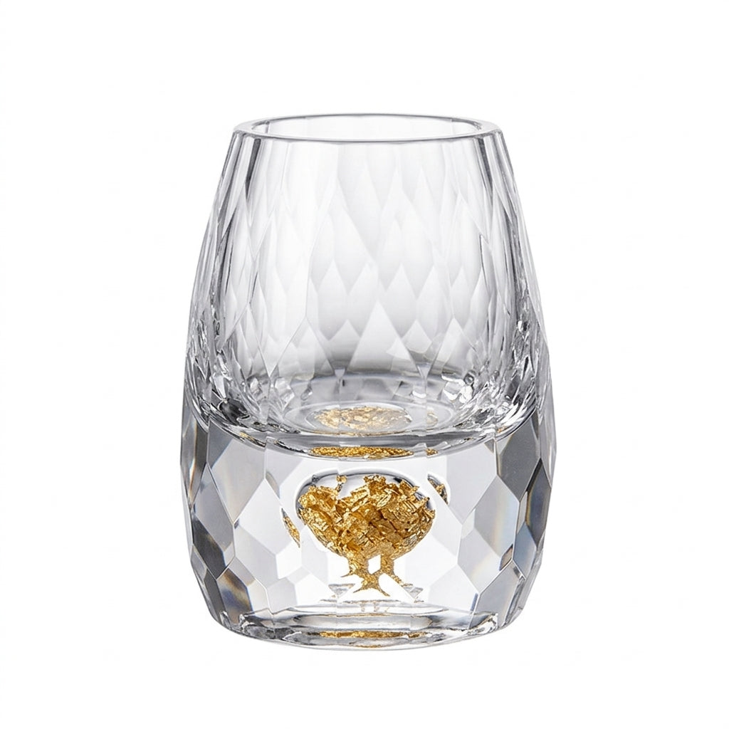 Crystal Whiskey Tasting Glass, Nordic Minimalist Style