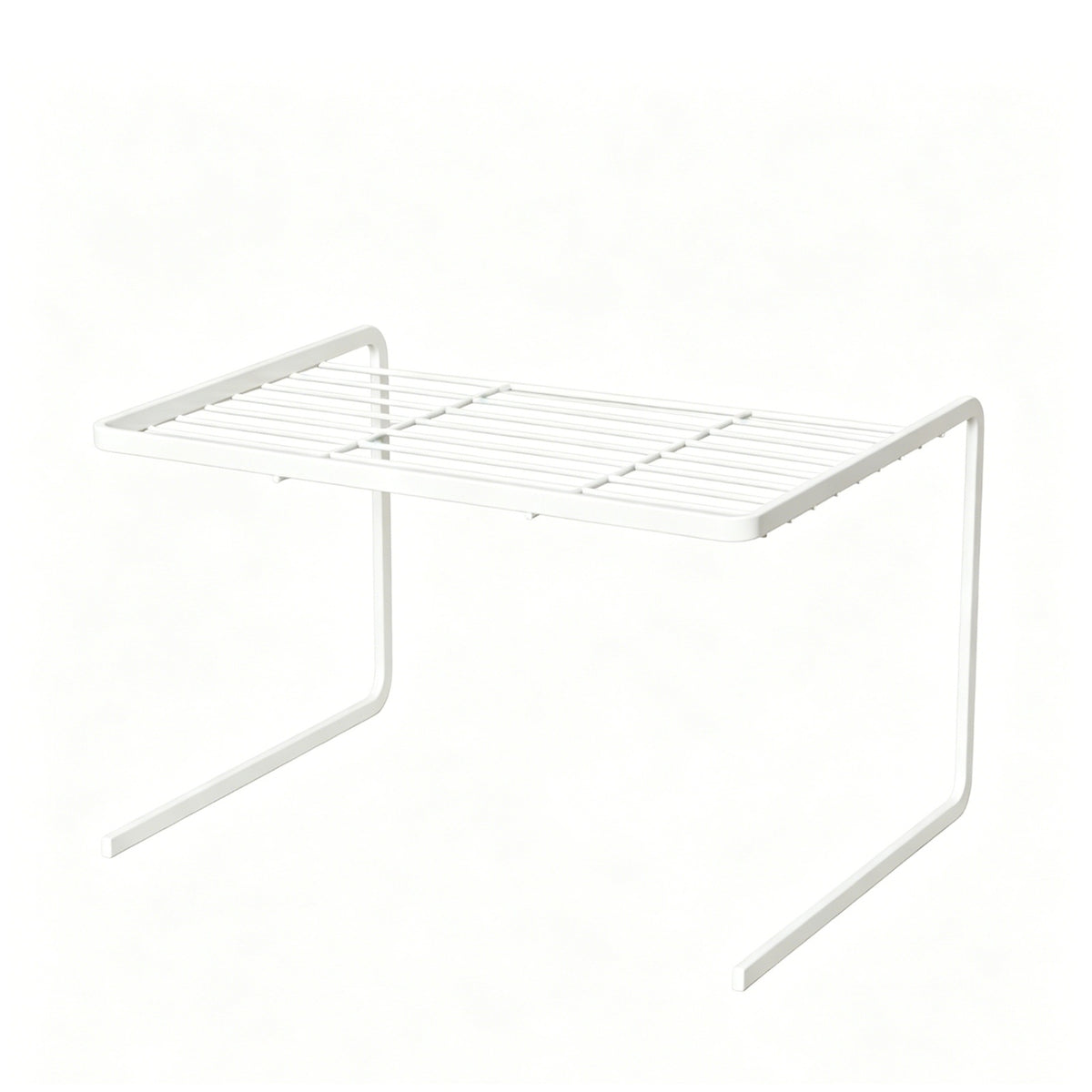U-Shaped Shelf Metal Frame Adjustable Counter Shelf Slatted