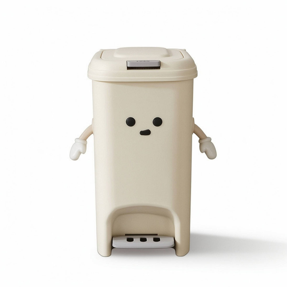 Trash Can with Lid and Foot Pedal Slim Trash Can with Foot Pedal Easy to Clean
