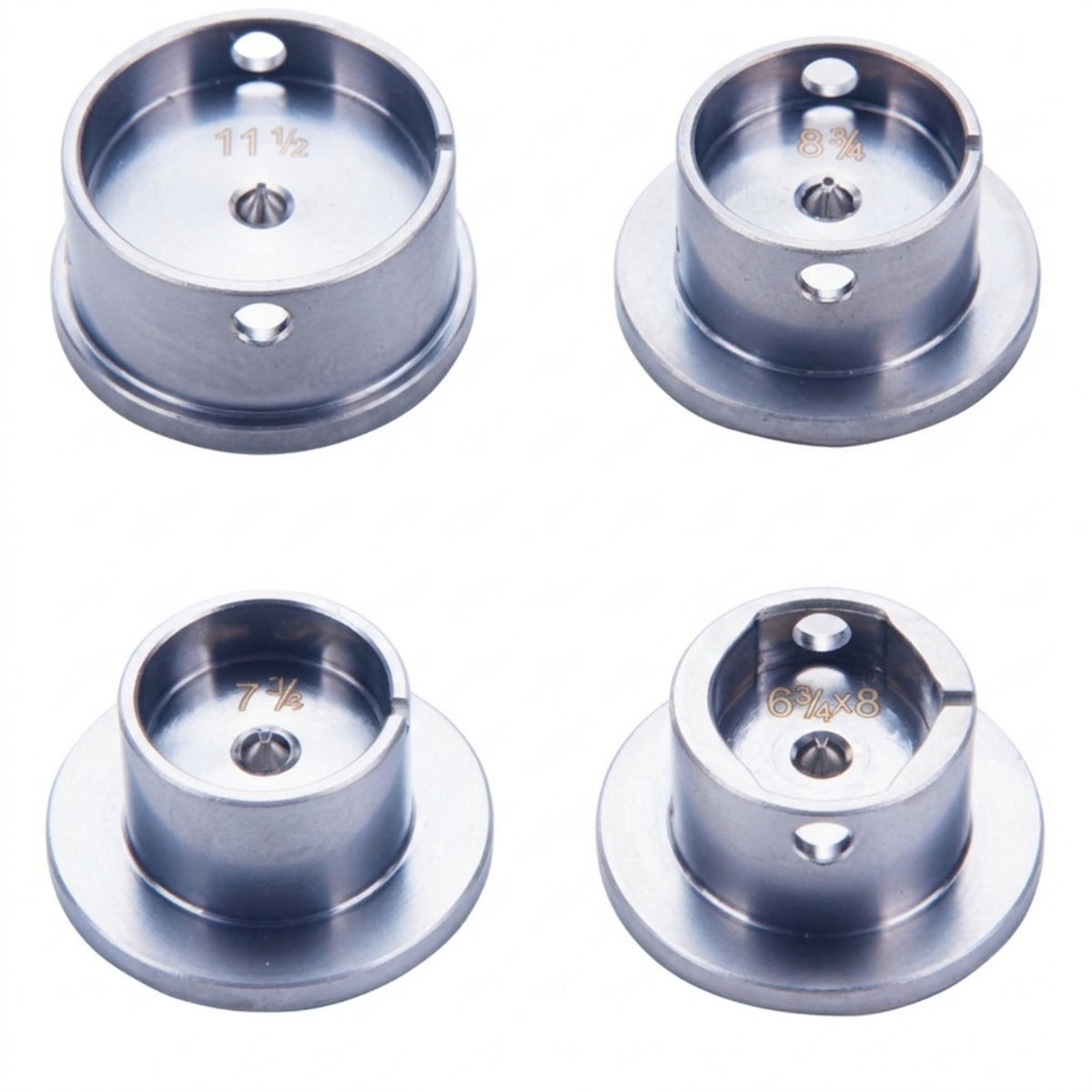 4 Pieces Threaded Metal Parts Replacement Hardware for Technicians