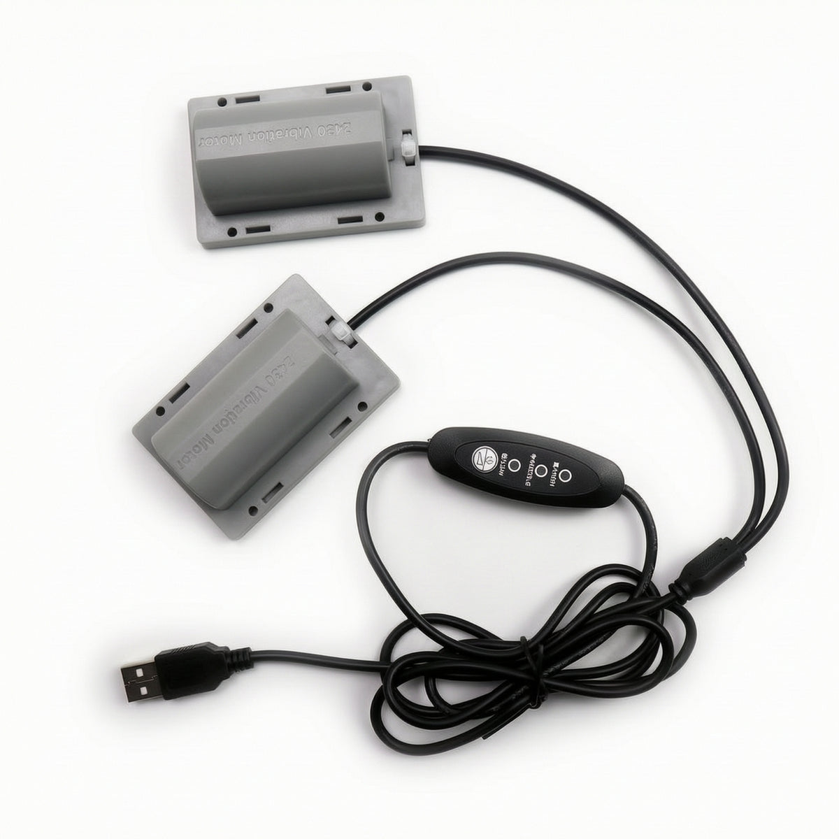 Flat-Base Double-Head Vibration Motor
