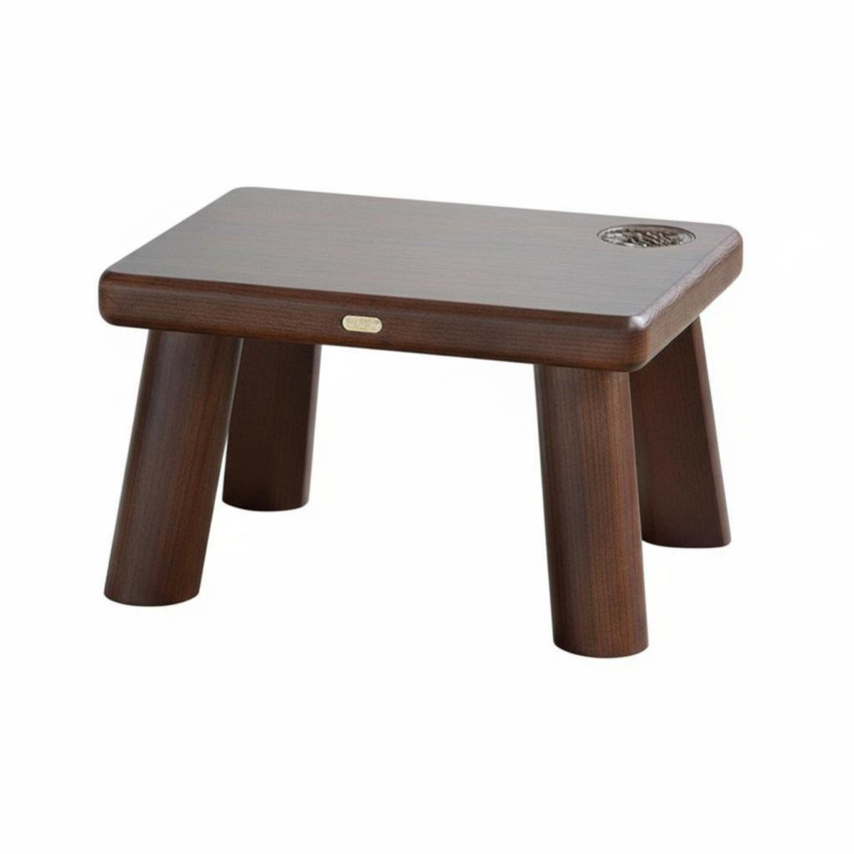 Upholstered Low Square Stool space-saving Design Upholstered Ottoman for Living Room
