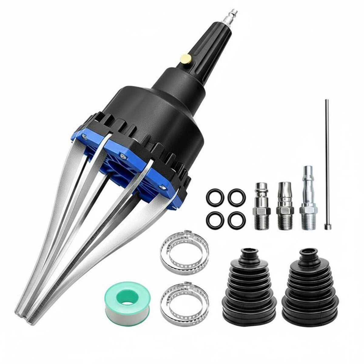 16 Pieces Pneumatic CV Boot Expander Cv Joint Boot Installation Tool Easy to Use Dust Cover Expander Kit for DIY Car Repairers, Workshop