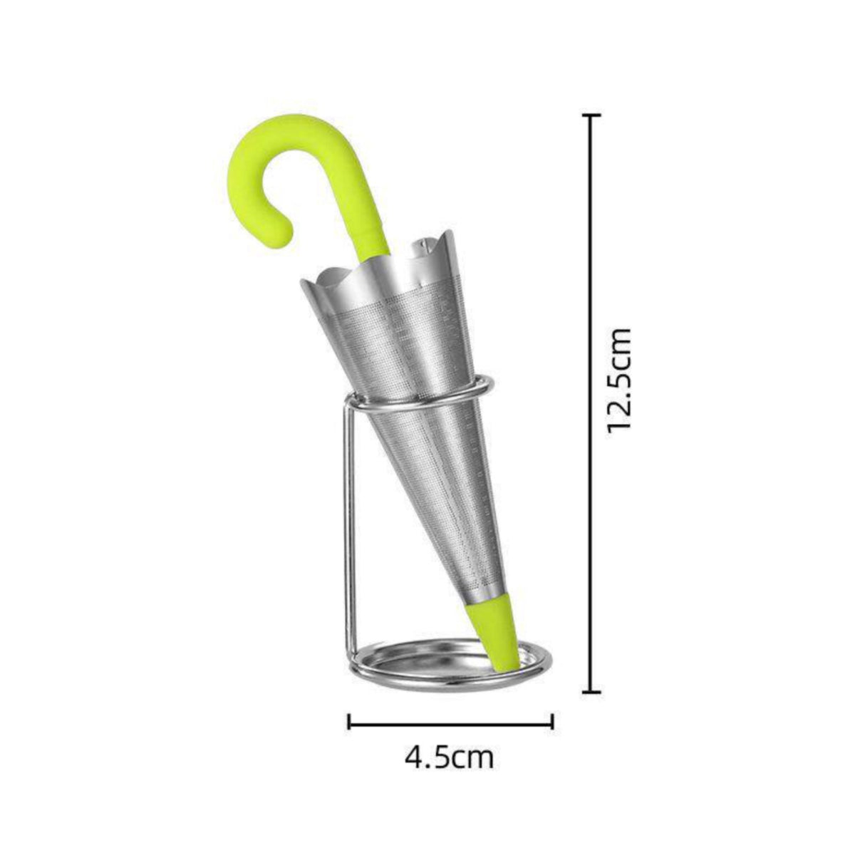 Umbrella Tea Infuser Creative Shape Stainless Steel Tea Filter Cute Design