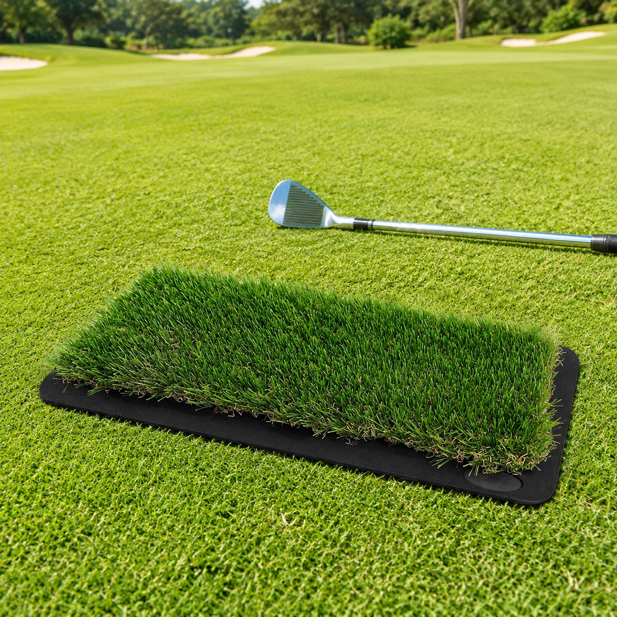 golf hitting mat