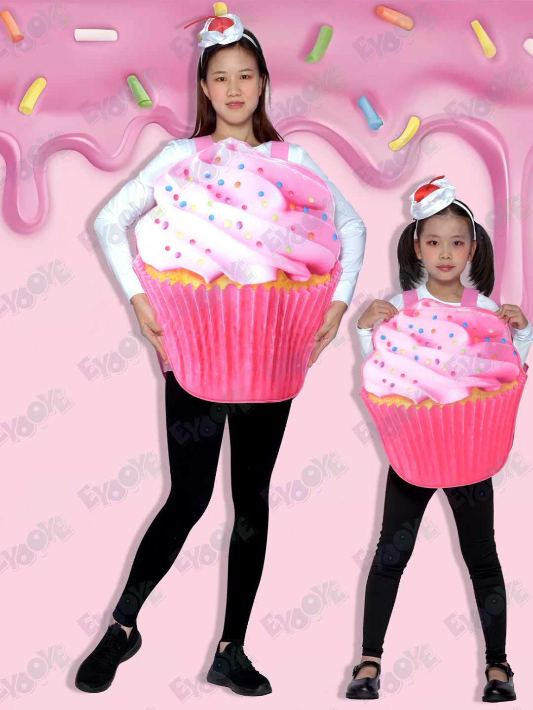 Halloween Girl Kids School Stage Performance Cosplay Ice Cream Costume