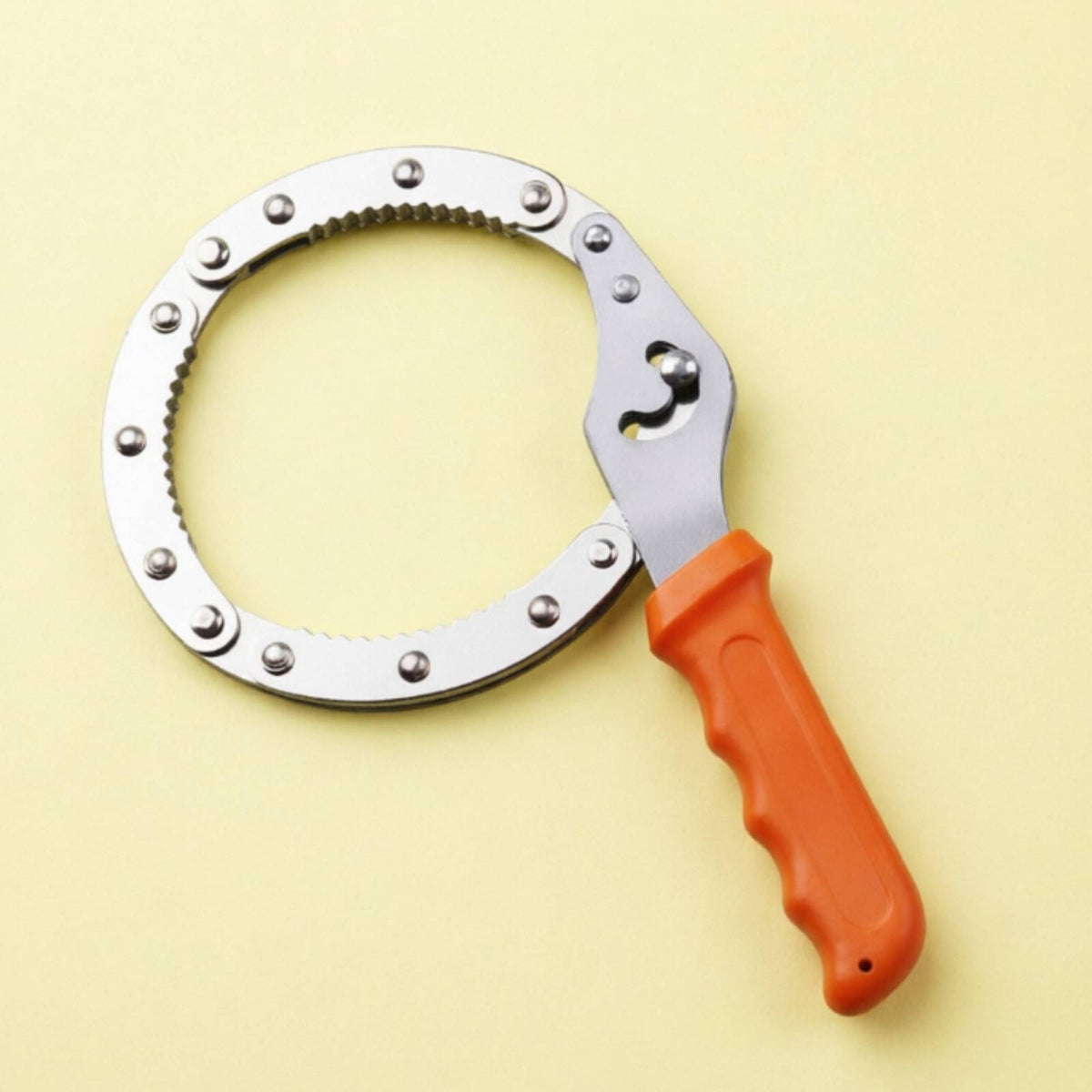 Design Filter Wrench Serrated Jaw Oil Filter Removal Tool for Mechanics