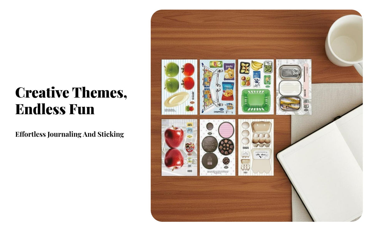 20 Sheets Shaped Memo Sheets Fun and Creative Die-Cut Notepad Set Multiple Designs Interactive Note Paper for DIY Enthusiast S, Artists, Crafting