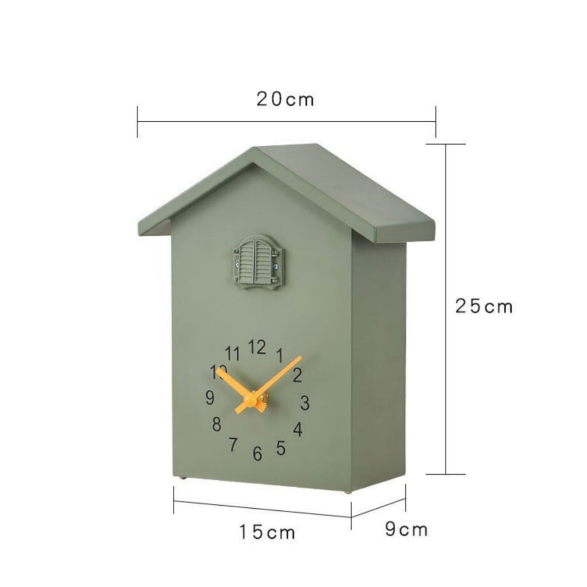 Chirping Wall Avian Timepiece Cute Design Pendulum Chirping Avian Timepiece Easy