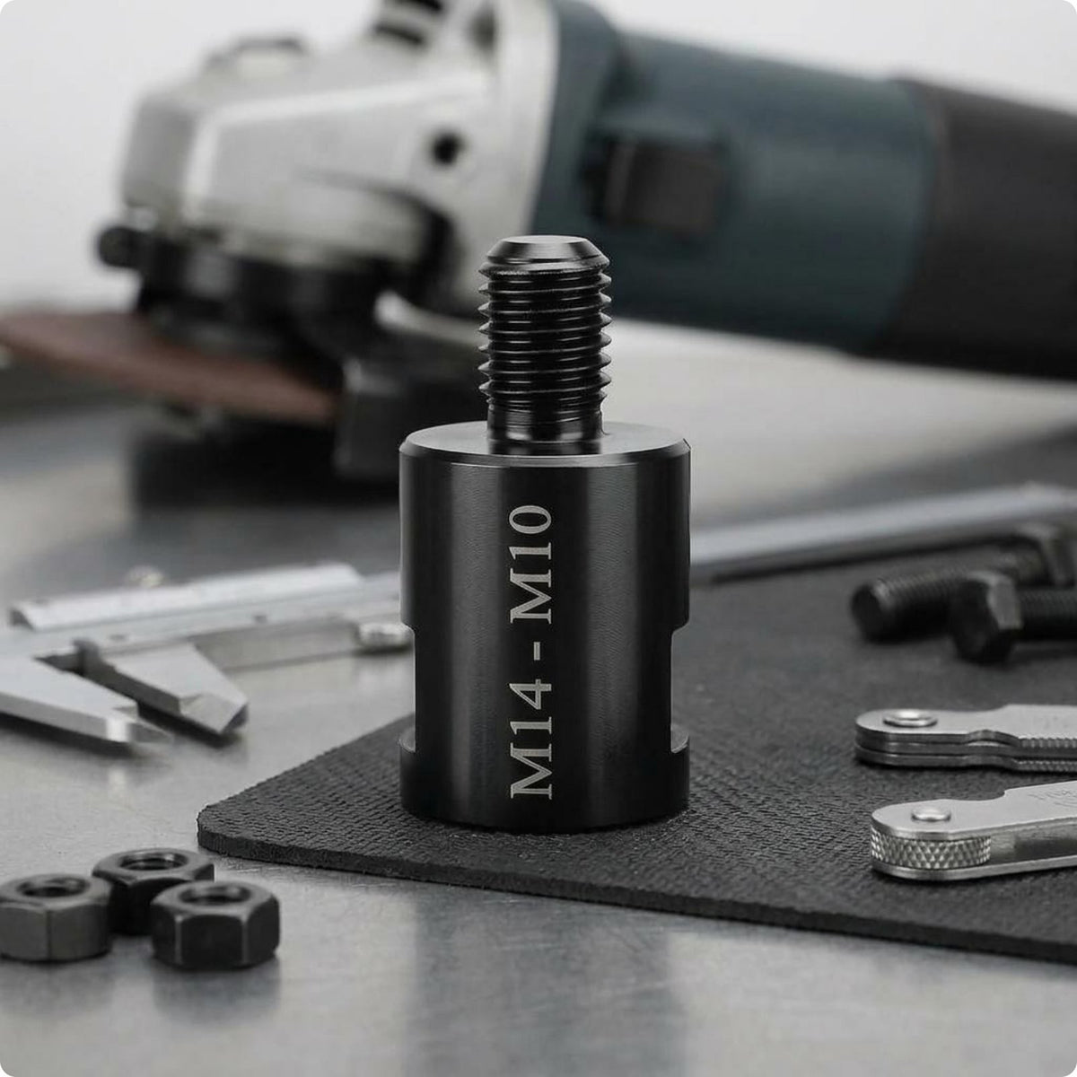Male Female Thread Adapter Cylindrical Machined Finish