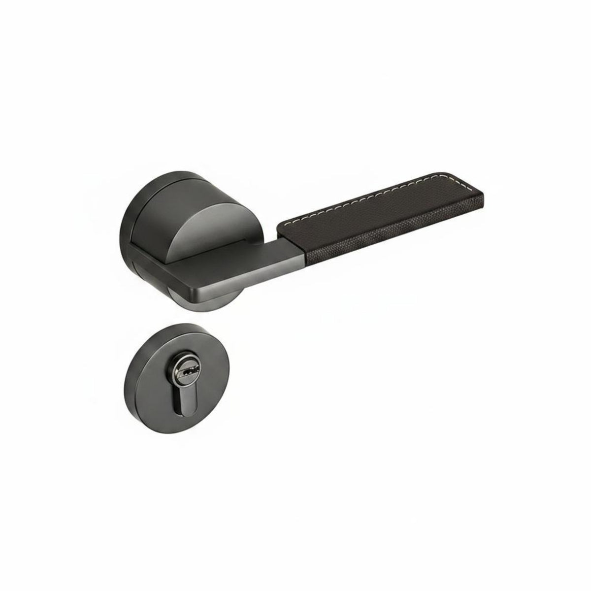 Bedroom Door Lock Round Trim Interior Door Lock Resistant