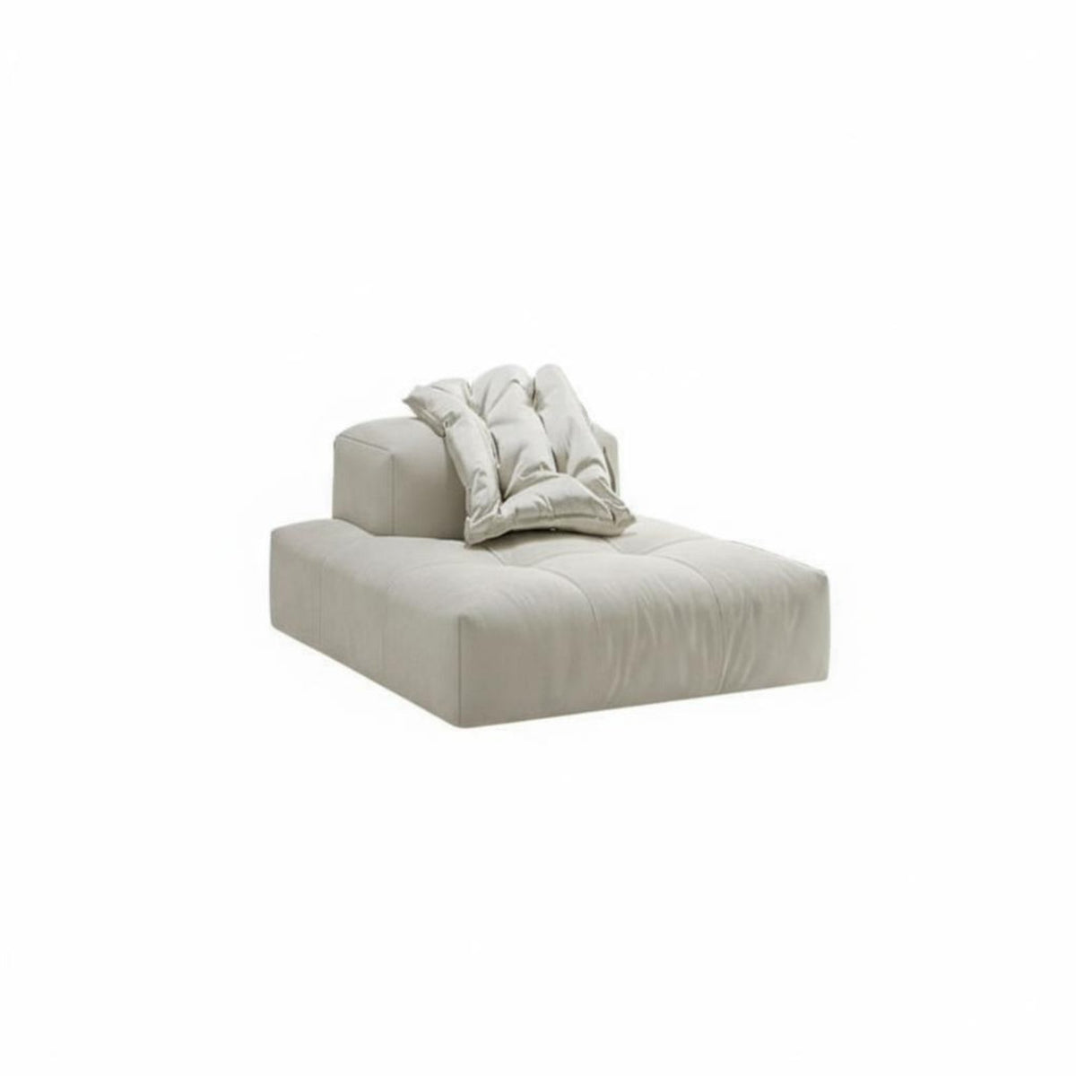 Interchangeable Block Sofa Wabi-Sabi design Sectional Couch Minimalist Aesthetic firm support Foam for Hosts