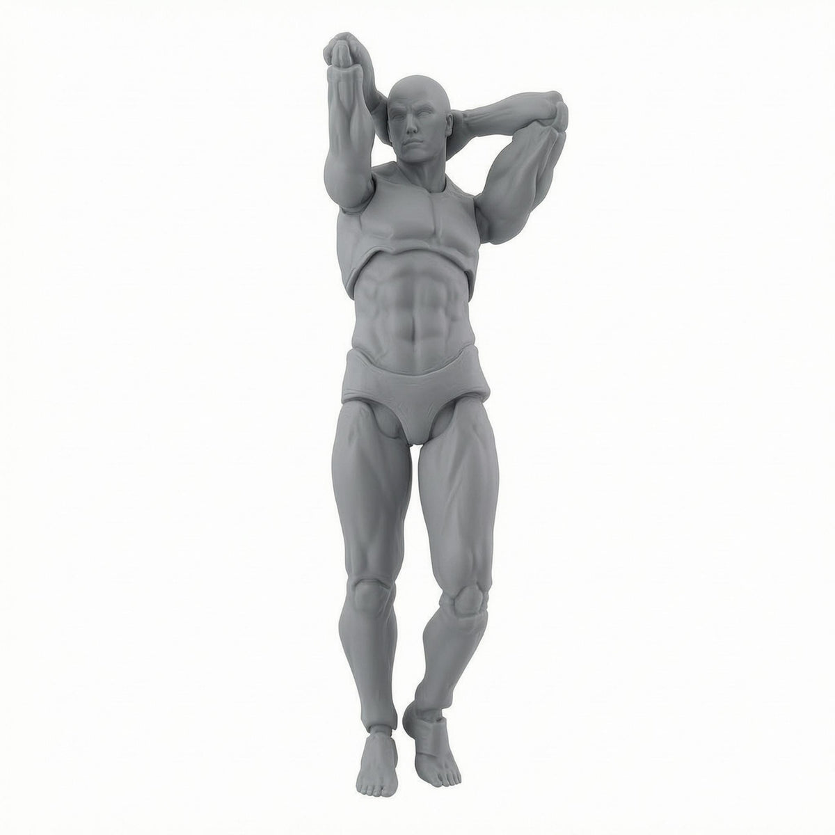 Movable Joints Figure Drawing Model Polished Molded Finish Poseable Body Figure for Artists