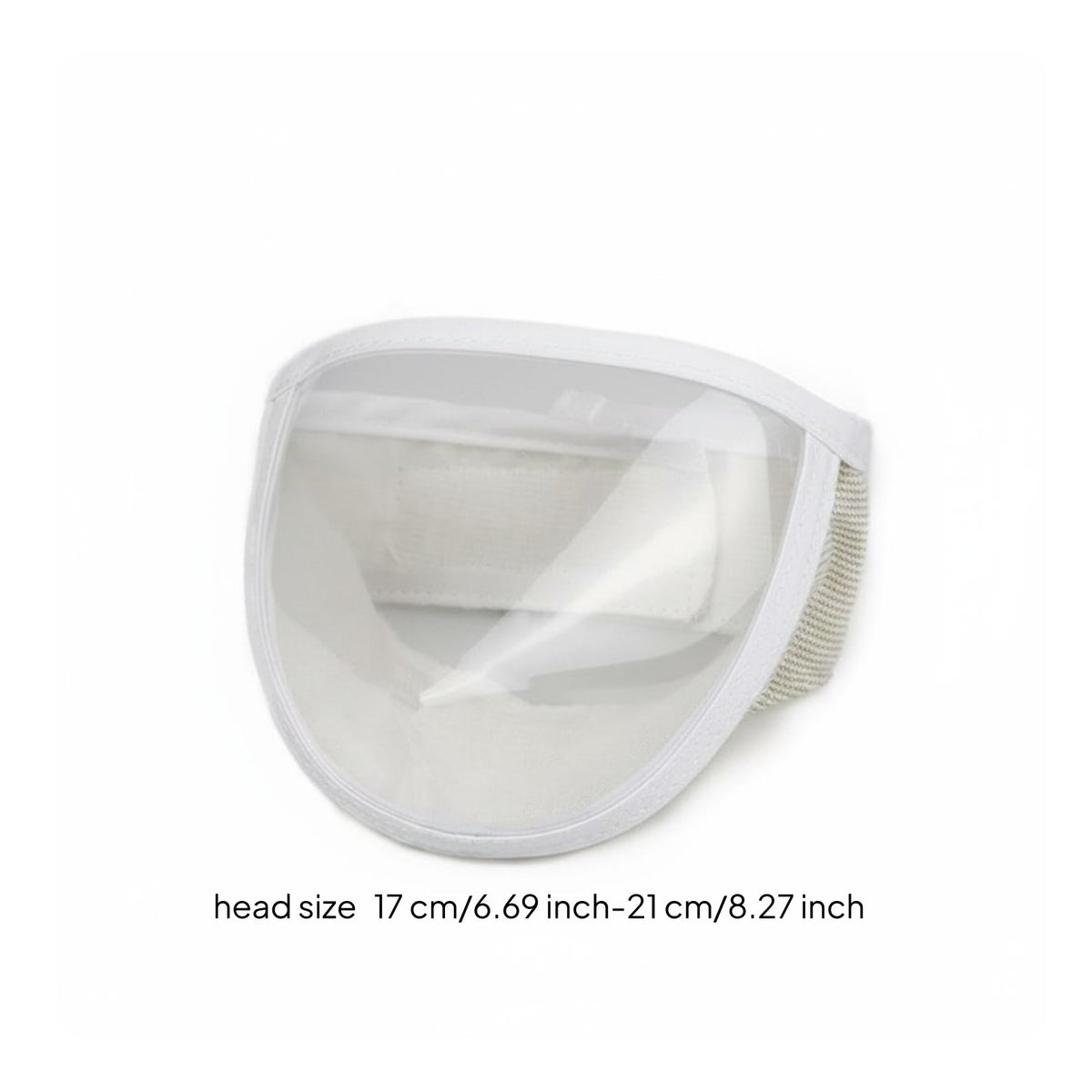 Transparent Feline Muzzle Comfortable Breathable Feline Muzzle Lightweight