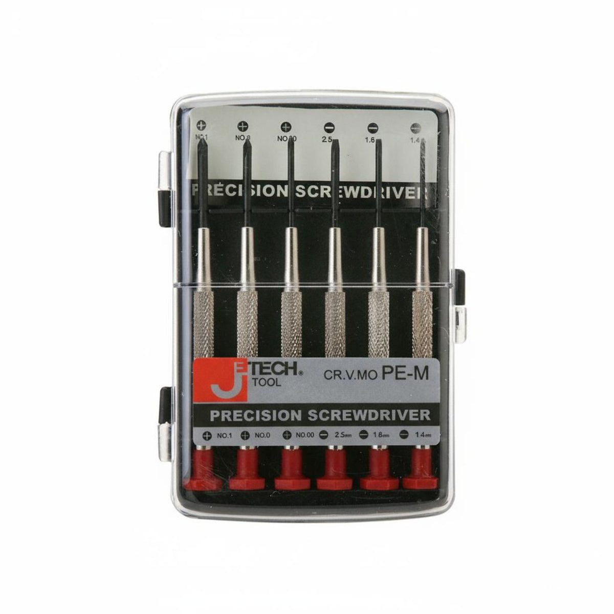 6 Pieces Watch Repair Tool Set Long-Lasting Bits Exact Screwdriver Set Mini Repair Tool Kit Non-Slip Grip Shiny Vanadium Steel