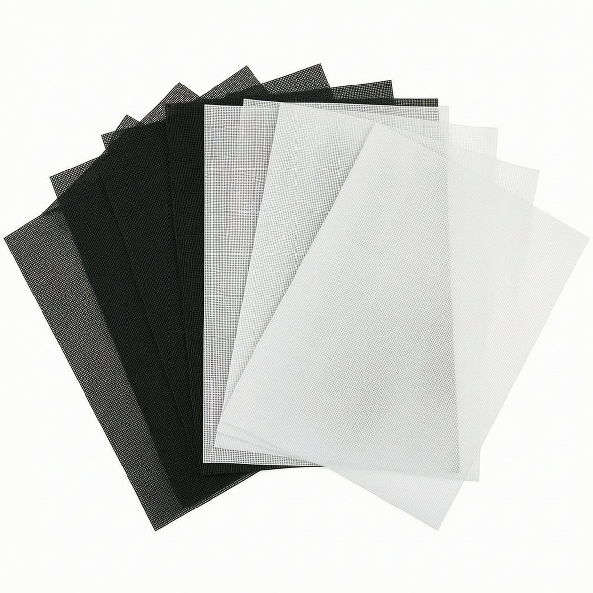 20 Pieces PVC Mesh Sheet Thin Perforated Plastic Sheet Long-Lasting