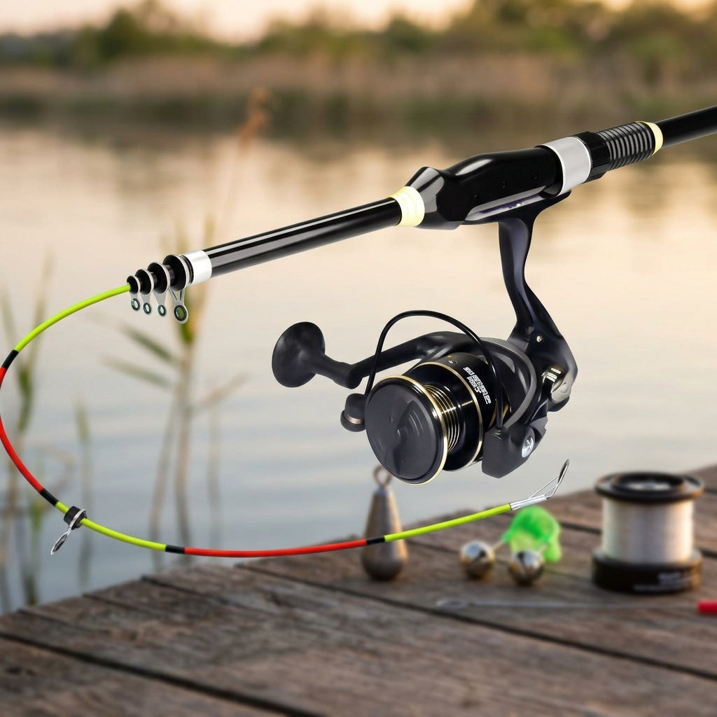 fishing rod and reel combo