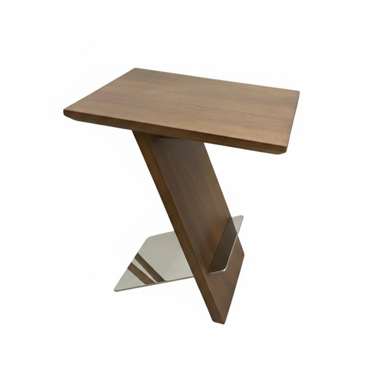 Magazine Holder Table Minimalist Aesthetic Z-Shaped Magazine Table Space-Saving