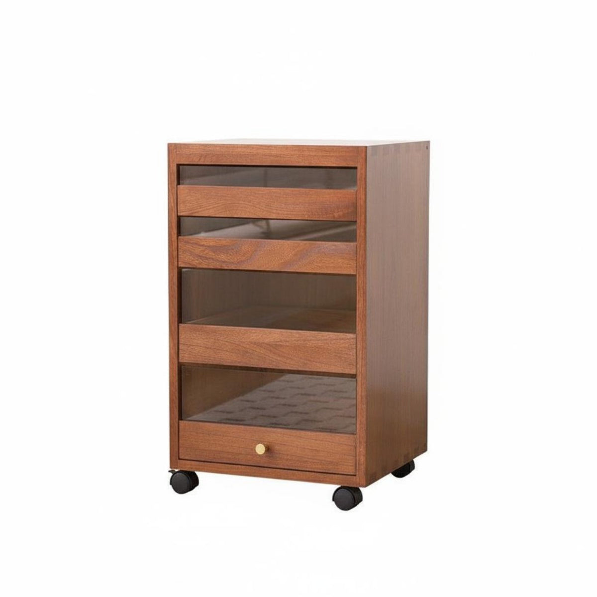 Multi-drawer Wooden Cabinet Storage Organizer Apothecary Chest Mobile Solid Wood Construction Space Saving Suitable for Hobbyists Homeowners Living Room Bedroom