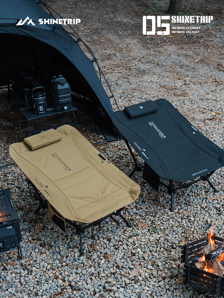 ShineTrip Outdoor Reclining Camping Folding Chair, Lightweight and Portable