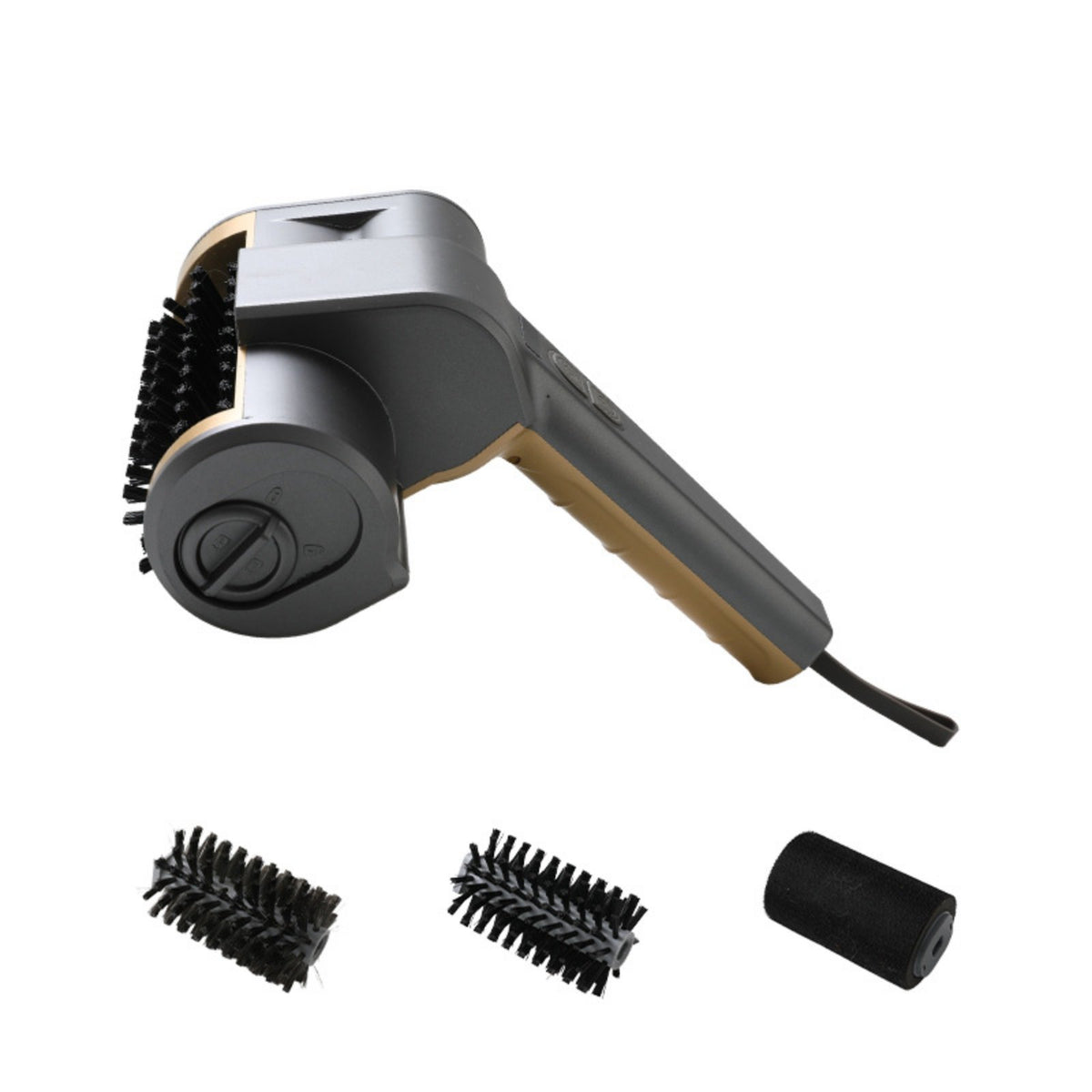 Electric Grill Brush Stainless Steel Bristles Automatic Rotating Cleaner