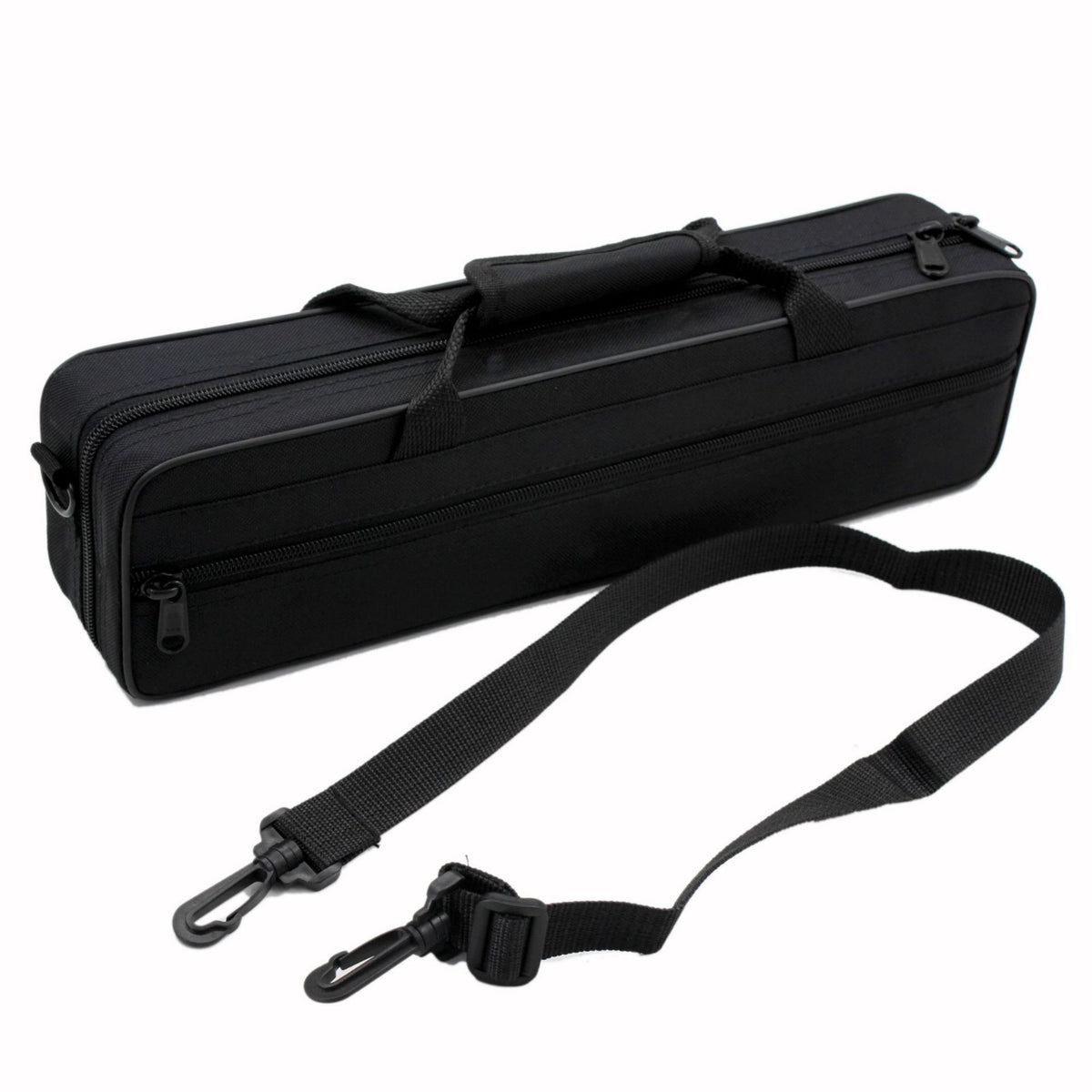 Flutes Case with Shoulder Strap Zippered Flutes Carrying Hand-Carry Resistant for Flutists, Students, Music Lessons