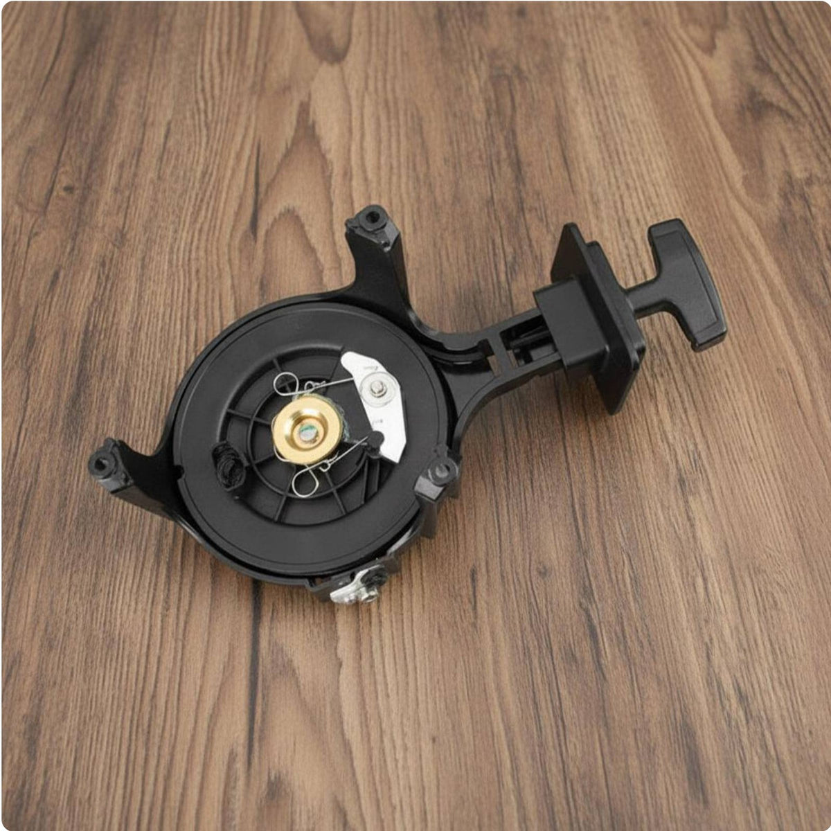 Outboard Rewind Starter Direct Replacement Outboard Pull Start Assembly Heavy Duty Marine Hardware for Mechanics