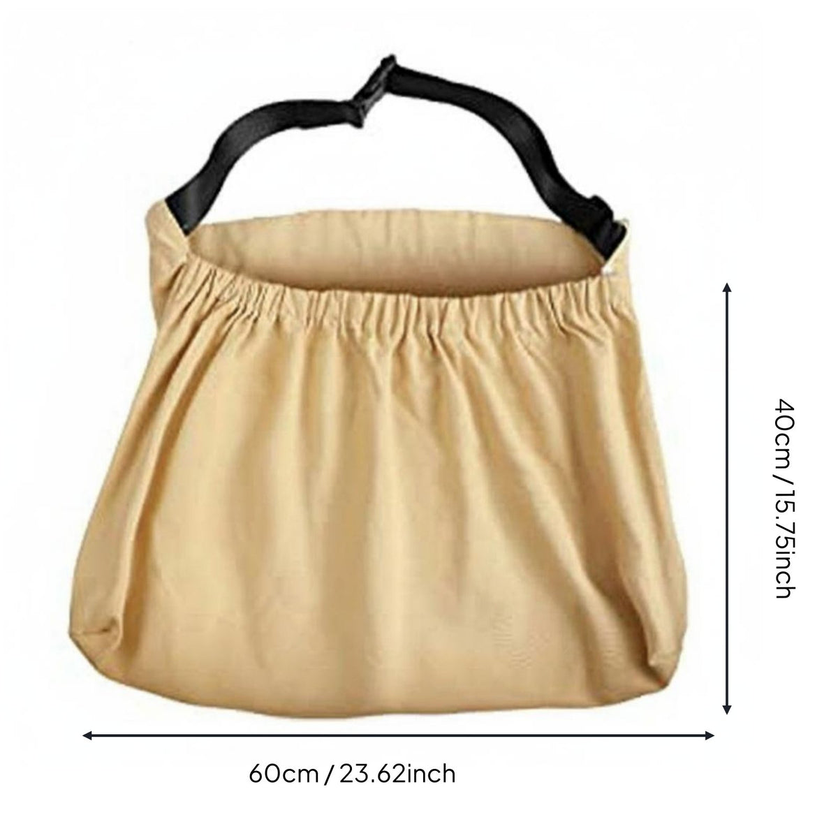 Waist Harvesting Apron Large Capacity Fruit Picking Apron Adjustable Strap Crop Harvesting Pouch for Gardeners