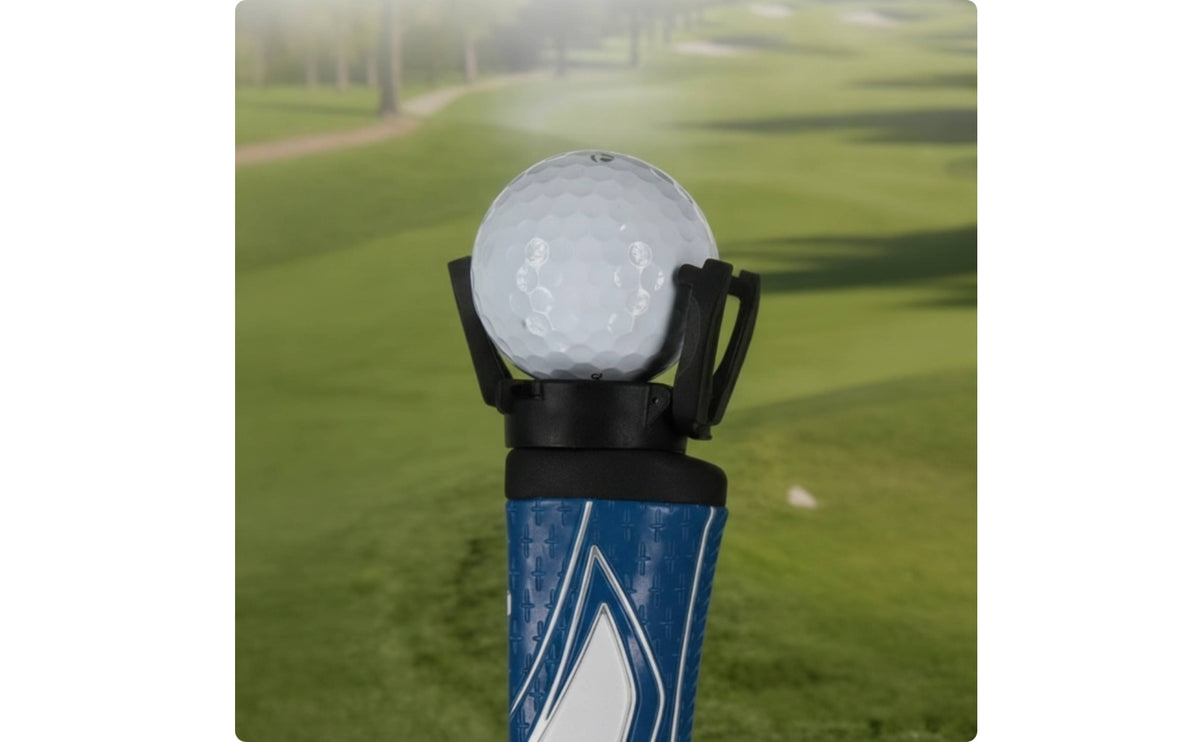 Clip-on Golf Ball Retriever Lightweight Golf Ball Grabber Ergonomic Retriever with Clamp Reinforced for Seniors