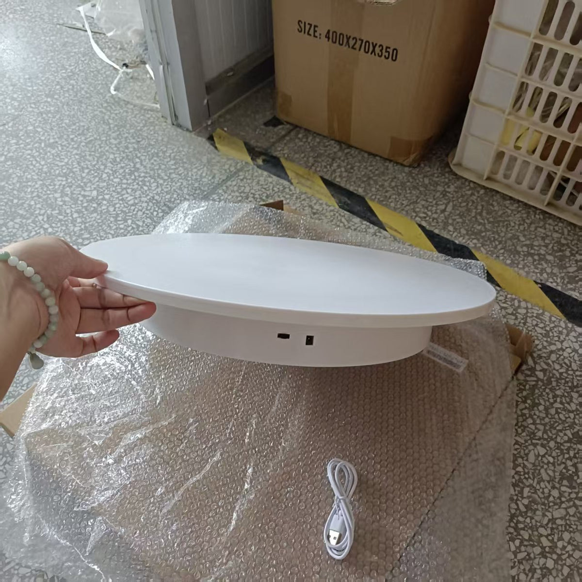 Non-mirror White / 40CM