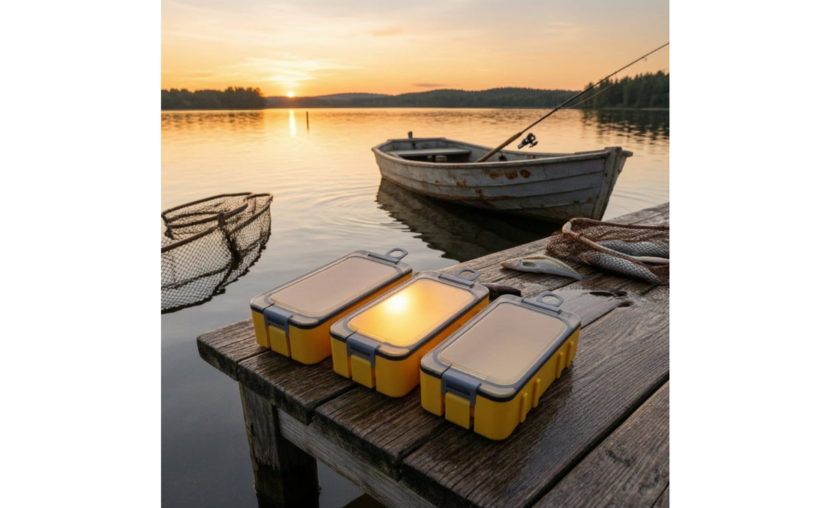 3 Pieces Slim Tackle Storage Box with Clear Lid Translucent Fishing Accessory Organizer Modular Plastic Utility Box Organized for Anglers