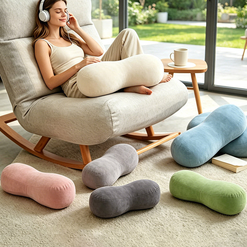 Ergonomic 3D Body Pillow with Polyester Cover and PP Cotton Fill