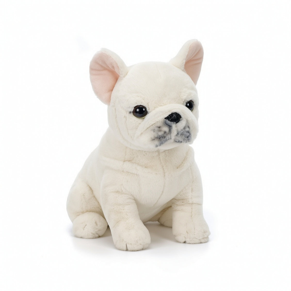 French Bulldog Stuffed Animal Compact French Bulldog Stuffed Toy Toy Frenchie Plushie Huggable Stuffed Toy Puppy Realistic