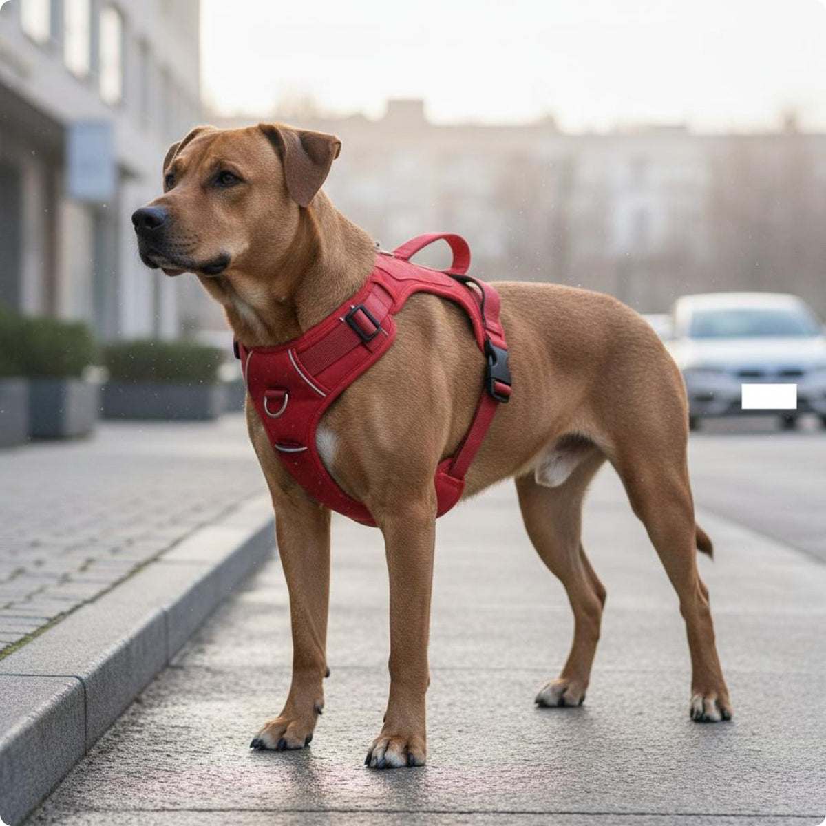 Retractable Dog Leash Harness Escape Proof Dog Leash Harness Adjustable