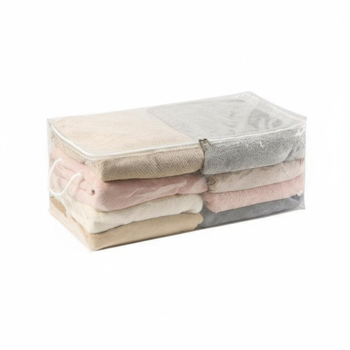 4 Pieces Quilt Storage Set Large Capacity closureed textile Bag Space Saving