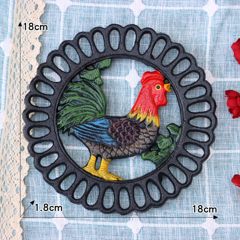 Painted Rooster