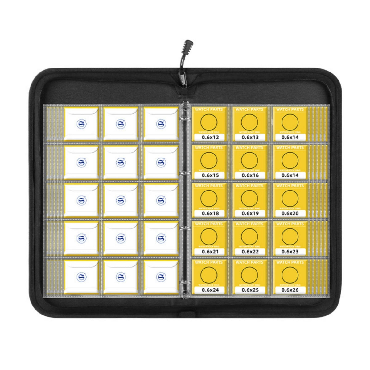 Watch O-Seal Gasket Kit Multisize Watch Gasket Kit Compact for Hobbyists
