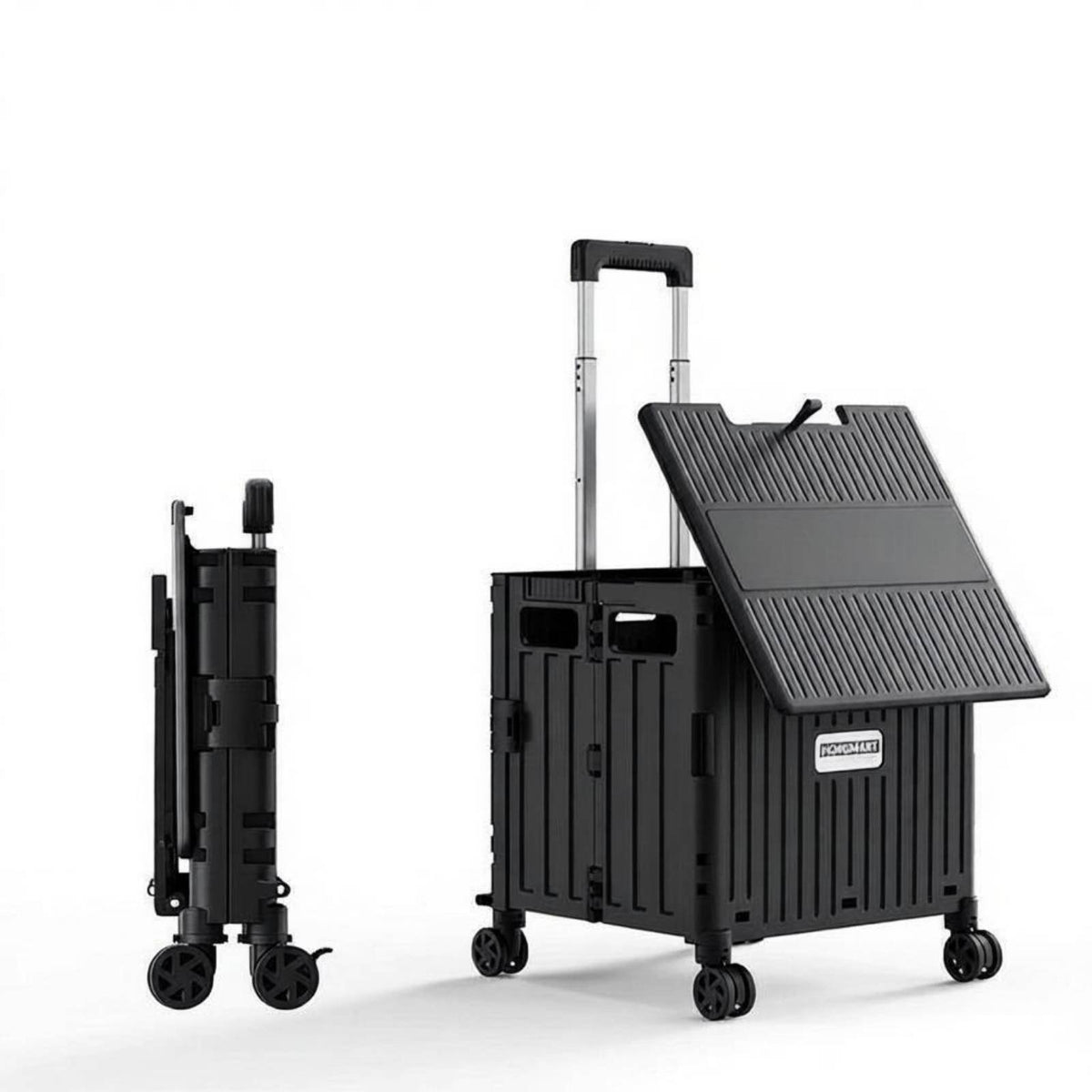 Foldable Trunk organizer Portable with Handles Foldable Multi-Compartment Bin