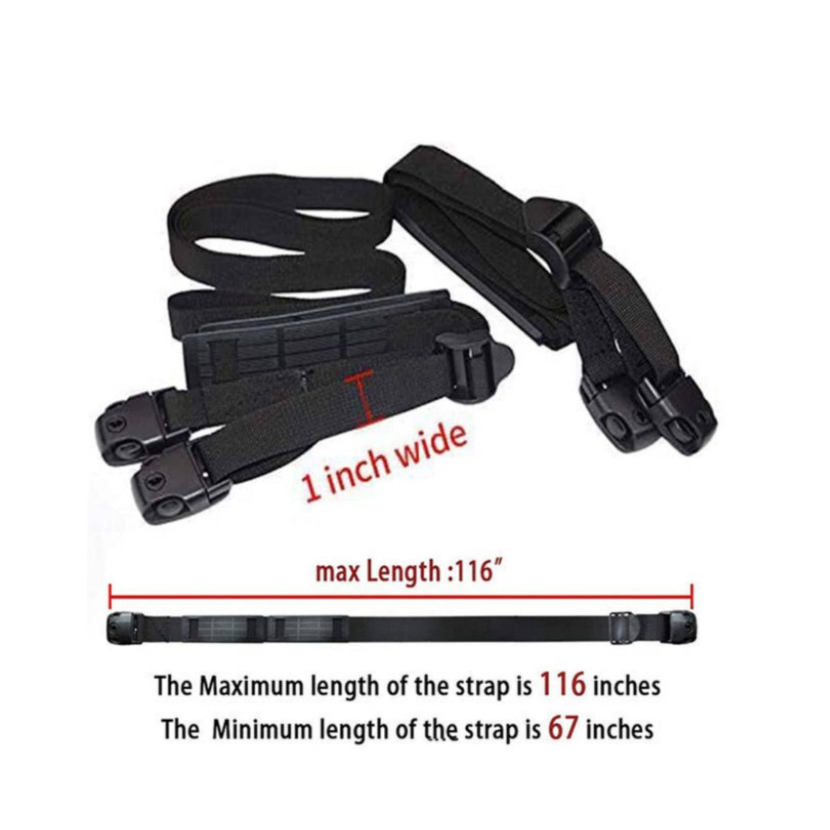 2 Pieces Spa Cover Straps Secure Spa Securing Straps Windproof for Homeowners