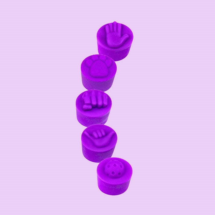 Purple 5-piece SET