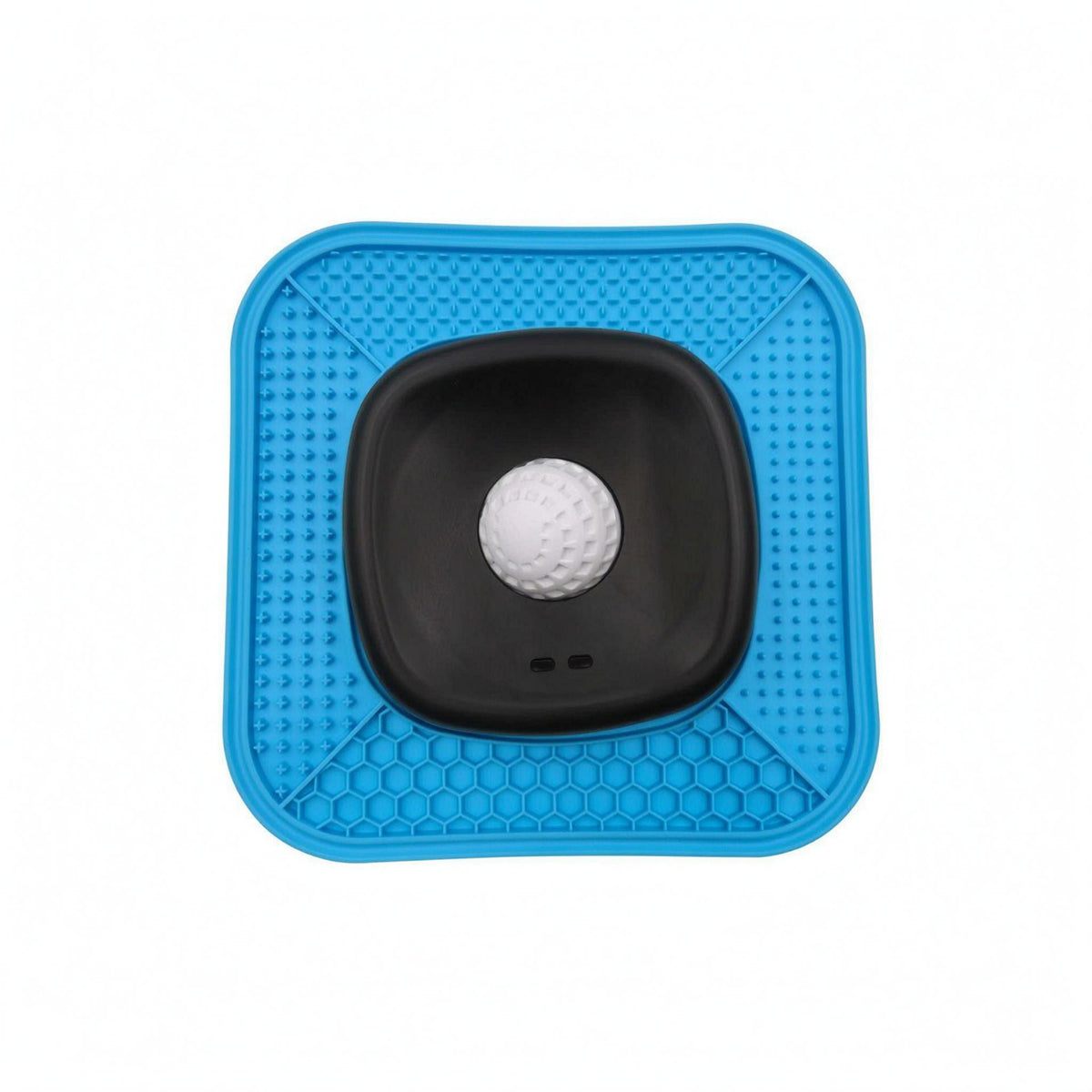 Slow-Feeding Lick Bowl Easy to Clean Anti-Slip Lick Mat Feeder Textured Surface