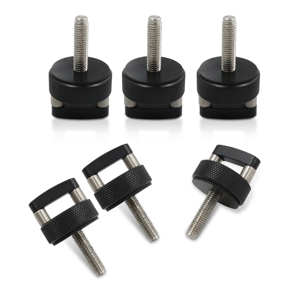 6 Pieces Hard Top Bolts Tool Hard-Top Fastener Thumb Screws Easy Installation Hardware for Outdoor