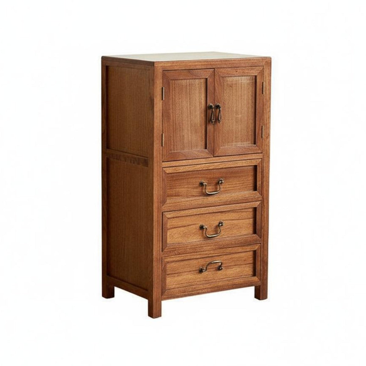 Customizable Brew Stand Modern Oriental Design Side Cabinet Multi-Functional Sturdy Construction for Homeowners, Corner Space