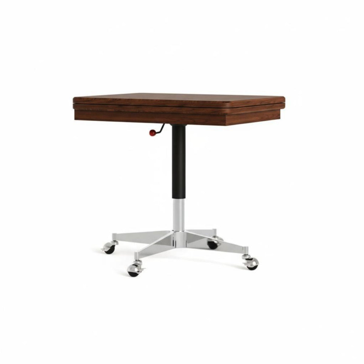 Mobile Design Adjustable C-Shaped Table Space-Saving Household Furniture half-century-centuryera aesthetic Laptop Stand multifunctional Use for Small Apartment Dwellers, Remote Workers, Students, Living Room, Home Office, Bedroom